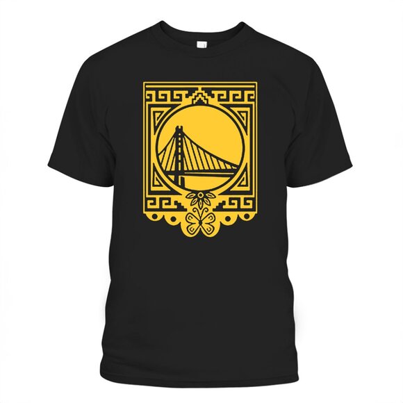 Gildan Other - Golden State Warriors Latino Heritage Night Black Shirt
